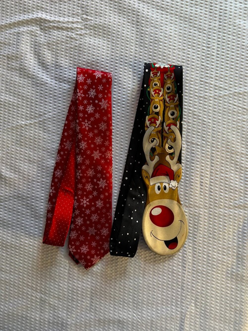 🎄Christmas In July🎄2 ‘Tie Tales’ Christmas Ties
